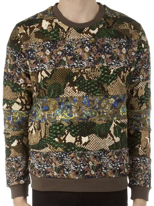 MSGM Python Floral Sweatshirt 1640MM69 88 Multi - MSGM - BALAAN 1