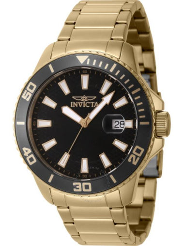 Invicta Pro Diver Quartz Date Black Dial Men's Watch 46066 - INVICTA - BALAAN 1