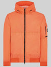 Men's Wappen Patch Naslan Watro Hooded Jacket Orange - STONE ISLAND - BALAAN 2