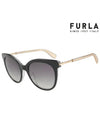 Sunglasses SFU540 09W1 Round Women - FURLA - BALAAN 1