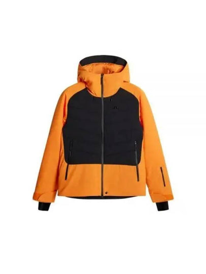 Woody Hooded Jacket Orange - J.LINDEBERG - BALAAN 2