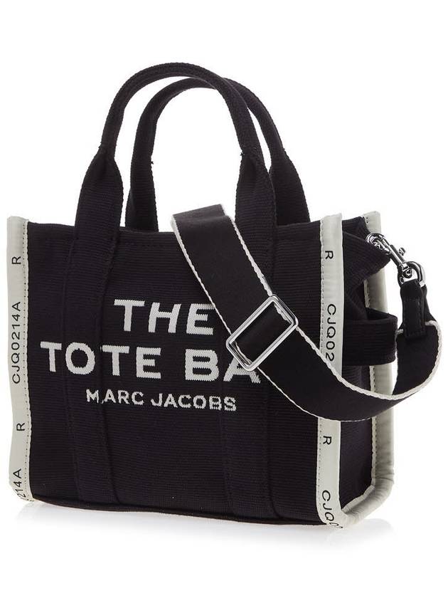Jacquard Small Tote Bag Black - MARC JACOBS - BALAAN 3