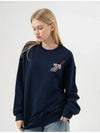 DLINE SWEATSHIRTS NAVY - POLYGRAM - BALAAN 6