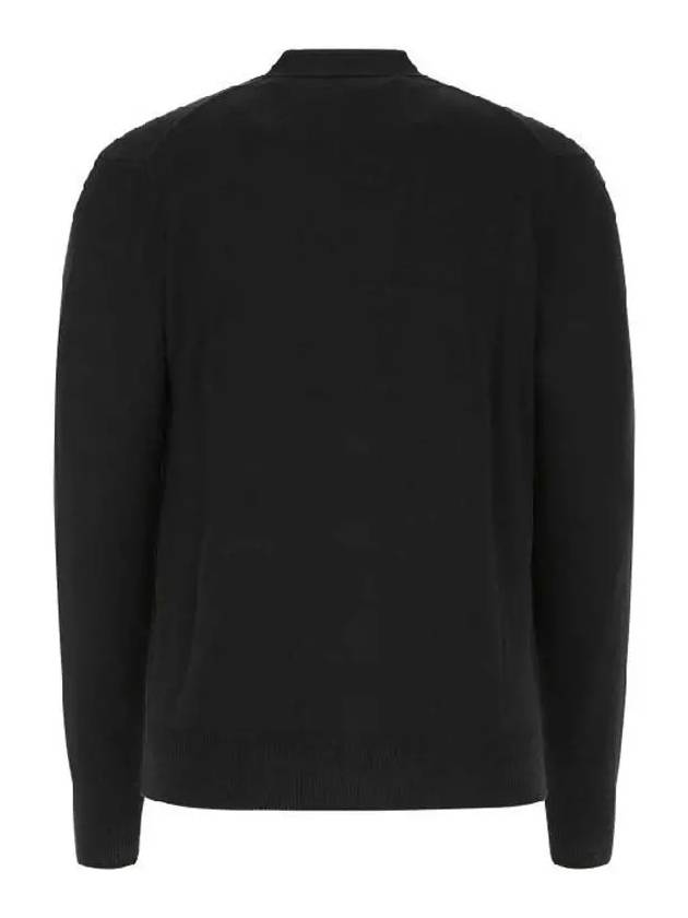 ORB Embroidery Logo V Neck Cardigan Black - VIVIENNE WESTWOOD - BALAAN 4