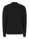 ORB Embroidery Logo V Neck Cardigan Black - VIVIENNE WESTWOOD - BALAAN 4