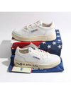 slogan logo sole medalist low top sneakers white - AUTRY - BALAAN 6