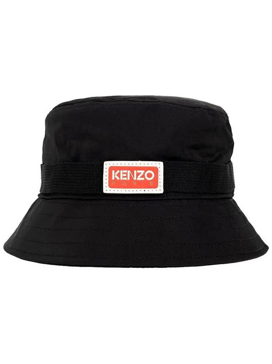 13th Anniversary Logo Patch Bucket Hat Black 5AC204 F30 99 - KENZO - BALAAN 1
