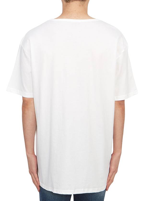 Cotton Short Sleeve Lounge Top 5 Pack Set White - PAUL SMITH - BALAAN 5