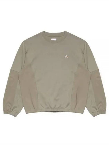 24 Paneled Crewneck RBMW089JY02 GRN0004 - ROA - BALAAN 1