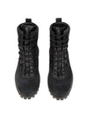 Hiking Leather Walker Boots Black - STONE ISLAND - BALAAN 3