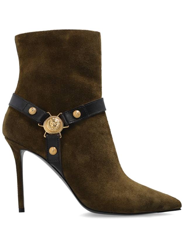 Balmain Heeled Ankle Boots, Women's, Green - BALMAIN - BALAAN 1