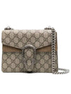 Dionysus GG Supreme Chain Small Canvas Shoulder Bag Beige - GUCCI - BALAAN 2