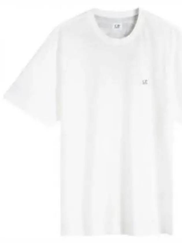 CP Company Short Sleeve T Shirt 17CMTS030A005100W 103 White - CP COMPANY - BALAAN 2