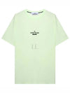 Archibio PVC Print Short Sleeve T-Shirt Light Green - STONE ISLAND - BALAAN 2