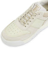 Suede Smooth Leather Low Top Sneakers White - TOD'S - BALAAN 8