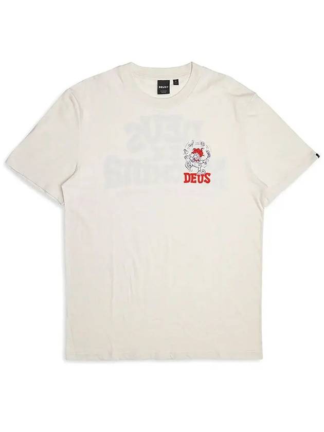 Deus Men s New Red Line Tee DMP241261B VWH - DEUS EX MACHINA - BALAAN 1