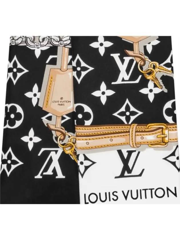 Monogram Confidential Scarf Black - LOUIS VUITTON - BALAAN 3