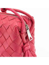 Intrecciato Loop Small Leather Cross Bag Pink - BOTTEGA VENETA - BALAAN 7