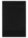 Ambroise Embroidered Muffler Black - A.P.C. - BALAAN 2