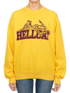 Women s brushed sweatshirt FG HELLCAT SUNFLOWER YELLOW W - WILD DONKEY - BALAAN 1