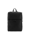 Signature Logo Backpack Black - SALVATORE FERRAGAMO - BALAAN 1