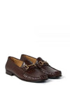 Horsebit Leather Loafers Brown - BRUNELLO CUCINELLI - BALAAN 2