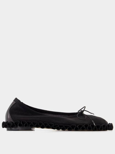 Tutu Frill Ballerinas - Simone Rocha - Mesh - Black - SIMONE ROCHA - BALAAN 1