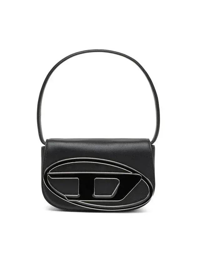 1DR Nappa Leather Shoulder Bag Black - DIESEL - BALAAN 2