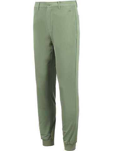 Cuff Mid-Rise Jogger Pants Oil Green - J.LINDEBERG - BALAAN 1