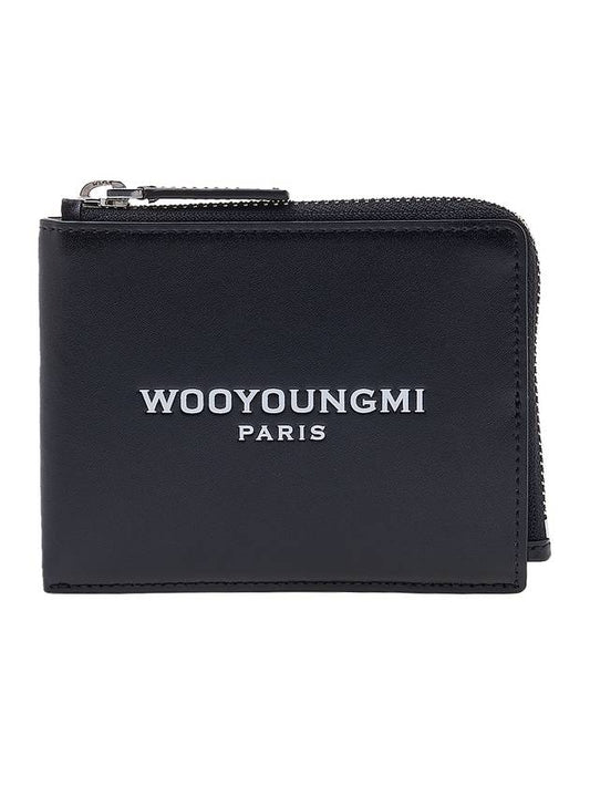 Square logo card wallet W231SL03 611B - WOOYOUNGMI - BALAAN.