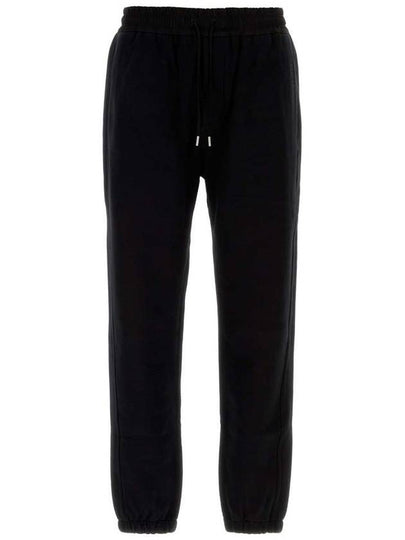 Molleton Doux Gots Track Pants Black - SAINT LAURENT - BALAAN 2