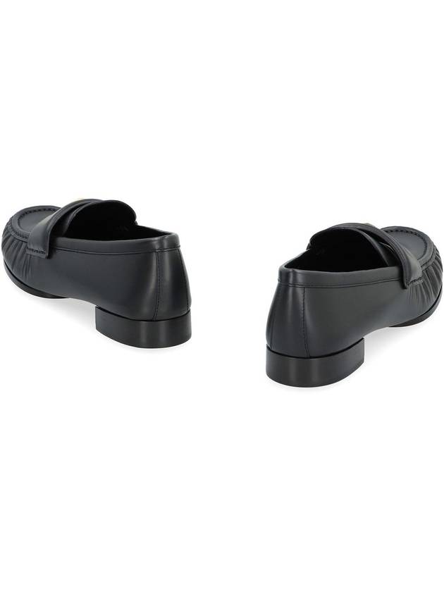 4G Leather Loafers Black - GIVENCHY - BALAAN 5