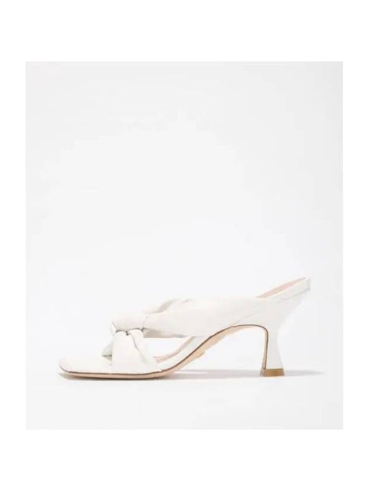 PLAYA 75 KNOT SANDAL WHITE S7073 Playa knot sandals - STUART WEITZMAN - BALAAN 1