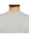 Graffiti Logo Sweatshirt Grey - ALEXANDER MCQUEEN - BALAAN 8