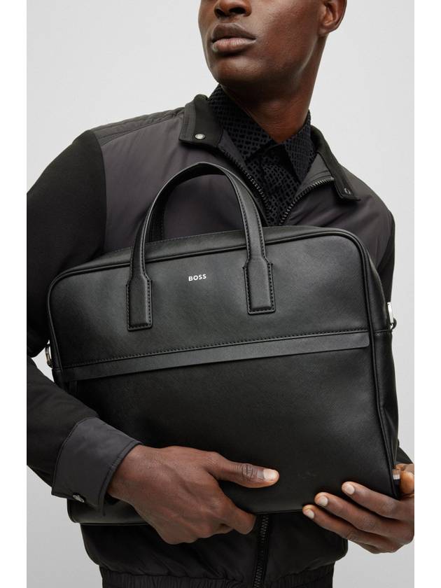 Structure Brief Case Black - HUGO BOSS - BALAAN 3