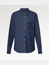 1AFRMJ Embroidered Long Sleeved Cotton Shirt - LOUIS VUITTON - BALAAN 5