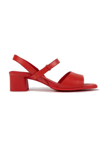 Katie Strappy Sandal Heels Red - CAMPER - BALAAN 1