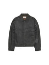 Boxy Trucker Jacket Brown - LEMAIRE - BALAAN 2