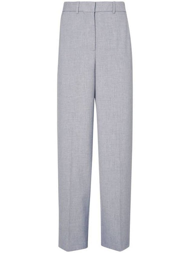 Liu Jo Gray Wide-Leg Pants - LIU JO - BALAAN 1