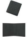 Intrecciato Small Folder Half Wallet Dark Grey - BOTTEGA VENETA - BALAAN 6