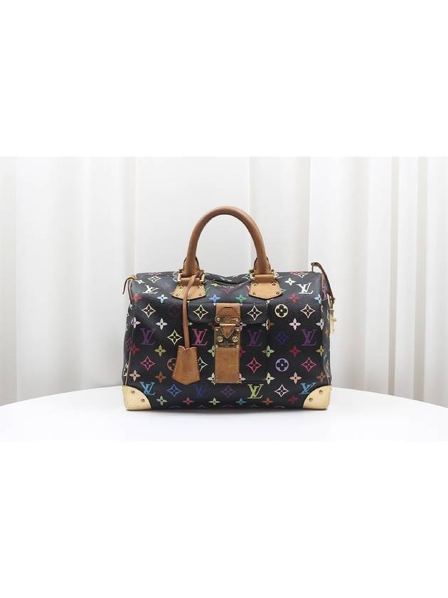 Multicolor Speedy 30 Black M92642 - LOUIS VUITTON - BALAAN 1