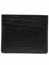 Two-tone Stitched Logo Leather Card Wallet Beige Black - MAISON MARGIELA - BALAAN 4