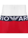 Men's Logo Trunk Briefs Red - EMPORIO ARMANI - 6