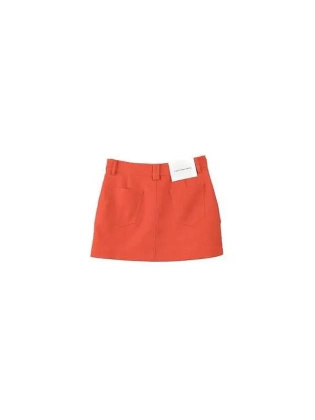 Feng Chen Wang Pocket Detail Cargo Skirt FWF16SK23 ORANGE - FENG CHEN WANG - BALAAN 2