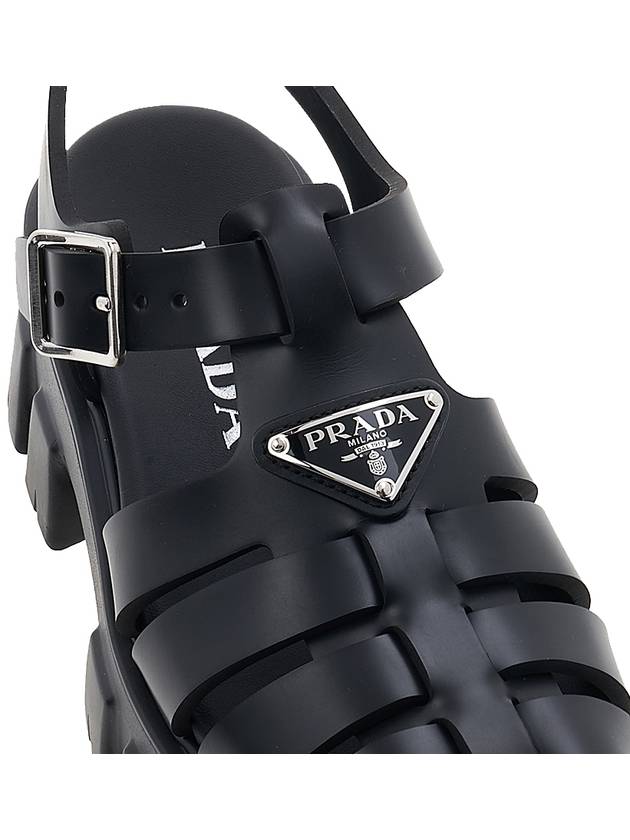 Women s Foam Rubber Sandals 1X853M 3LKK F0002 - PRADA - BALAAN 8