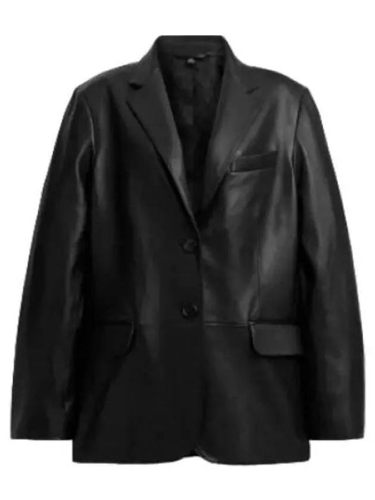 Leather Blazer Rider Jacket - COACH - BALAAN 1