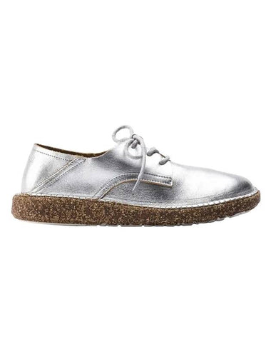 Women's Gary Natural Leather Low Top Sneakers Silver - BIRKENSTOCK - BALAAN 1