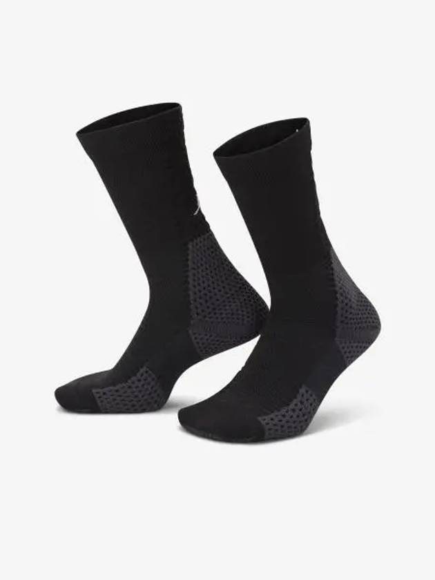 Jordan Unicorn Dry Fit ADV Cushion Crew Socks 1 Grain Black White FZ3393 010 - NIKE - BALAAN 1