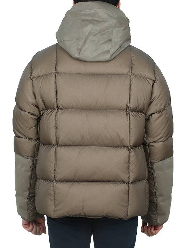 Tempest Combo Down Jacket Padded Khaki - TEN C - BALAAN 6