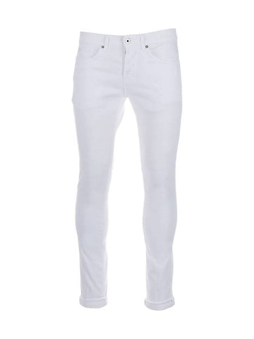 Men's Denim Jeans White - DONDUP - BALAAN 1